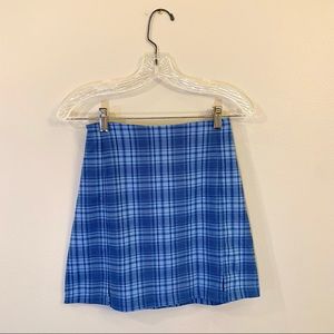 Brandy Melville blue Cara skirt